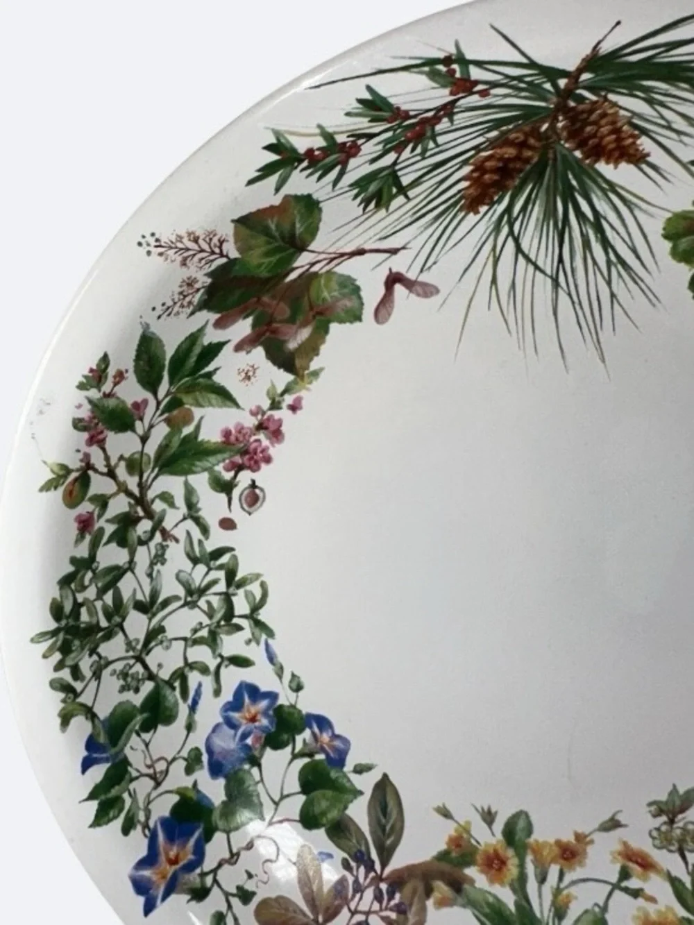 Hallmark Heritage Collection Decorative Four Season Floral Ceramic Bowl